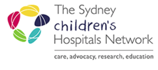 Sydney Children's Hospital Network
