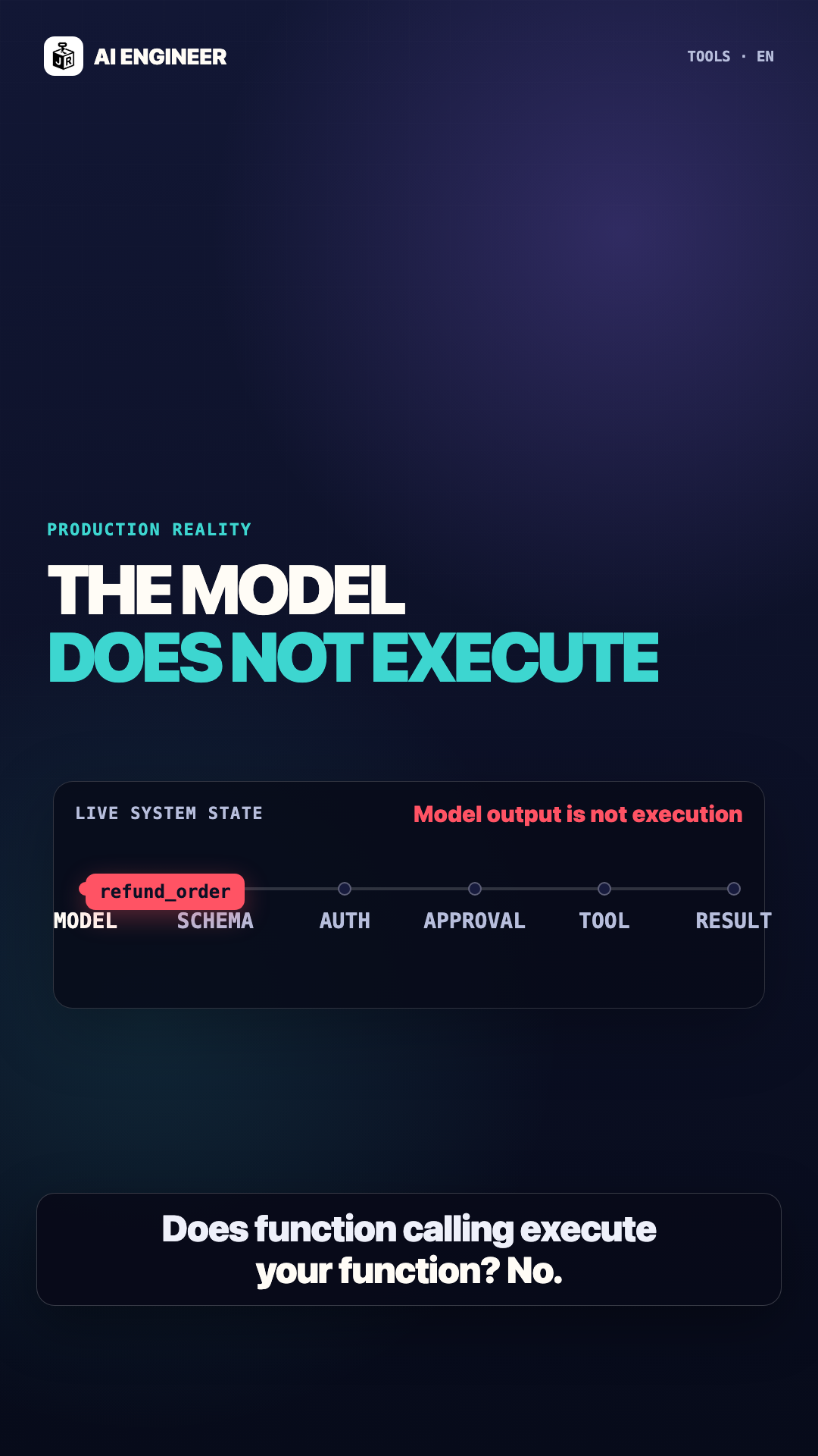 Function Calling Does Not Execute Your Function cover